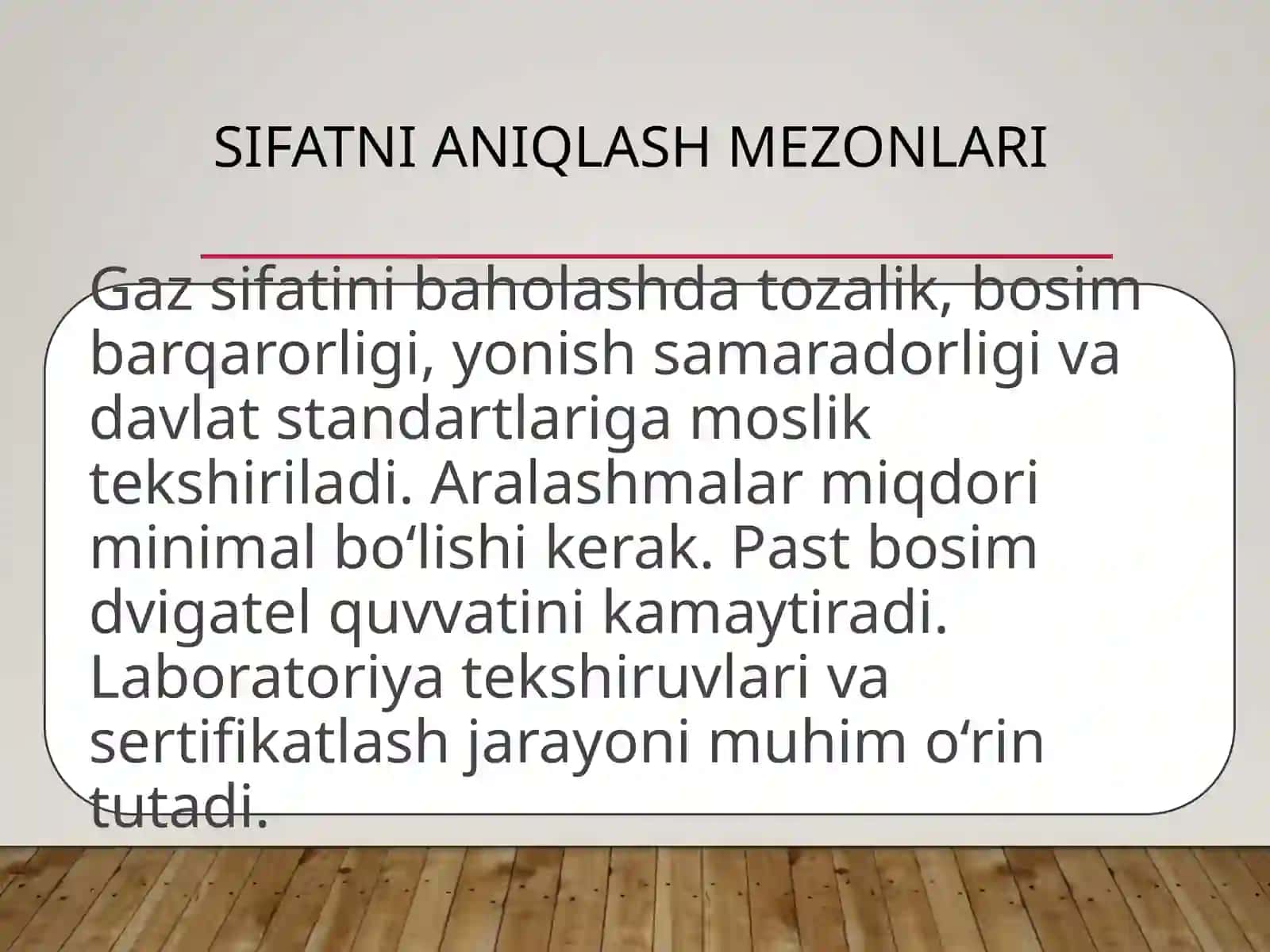 Biznes Reja: Engsifatli Gaz Markasi Qanday Aniqlanadi 4
