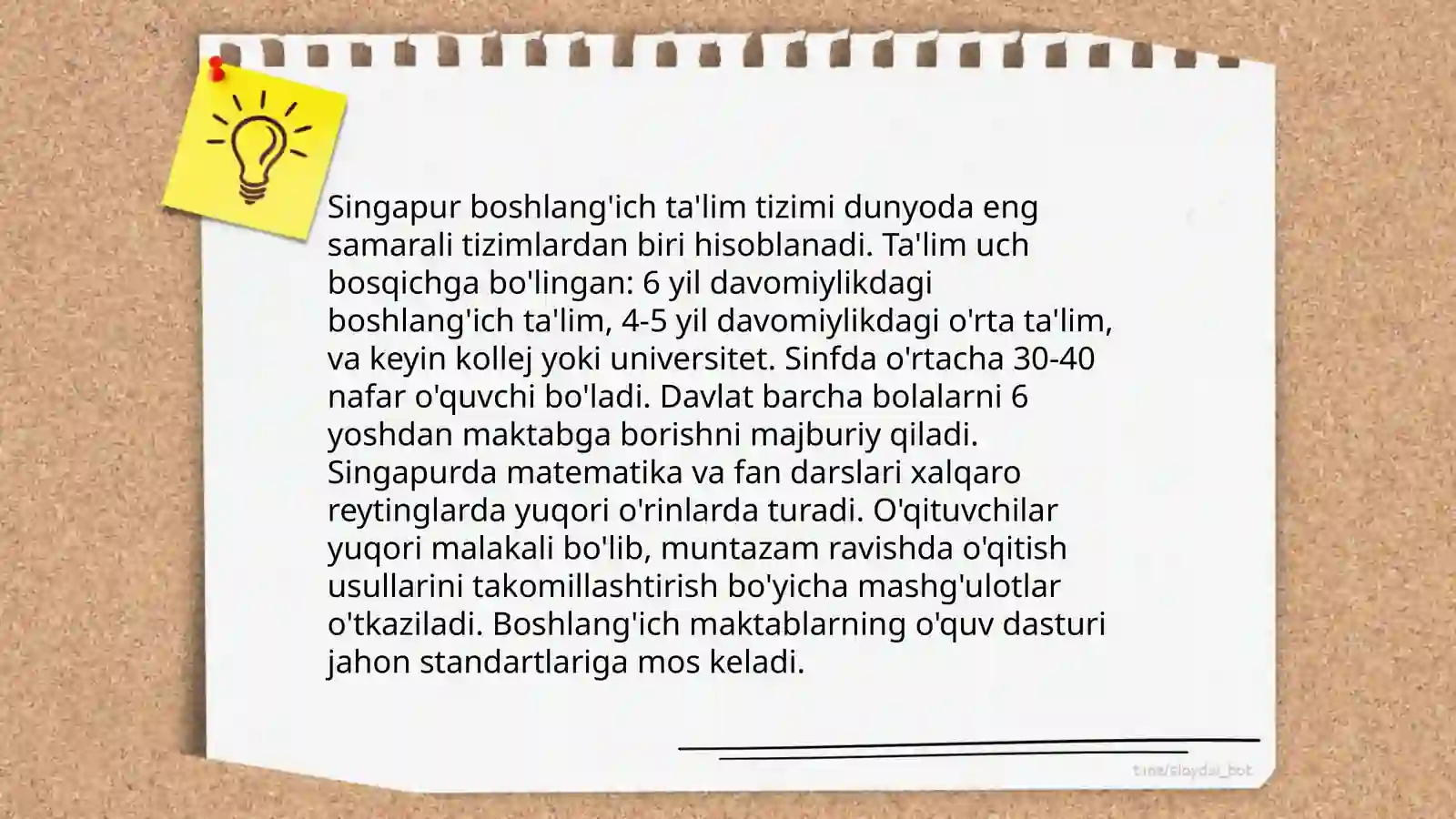 Singapur taʼlim tizimi 4