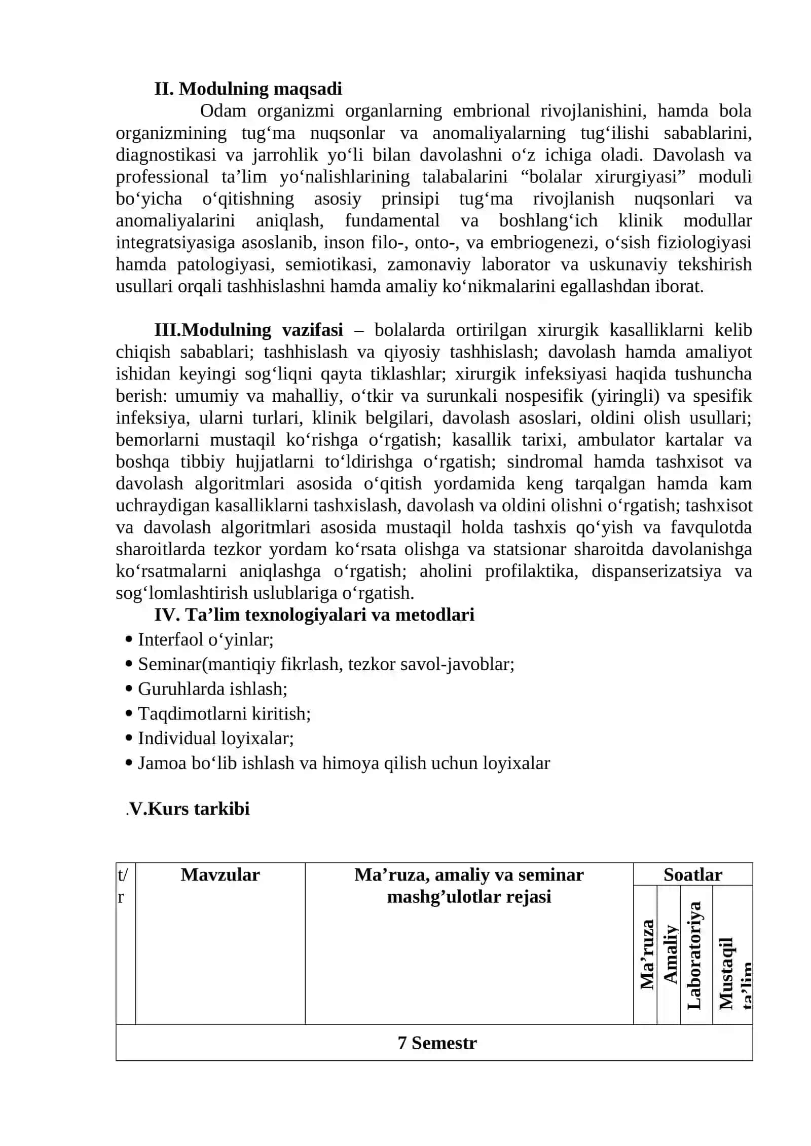 BOLALAR XIRURGIYASI 4