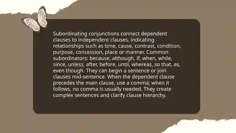 Linking words 4