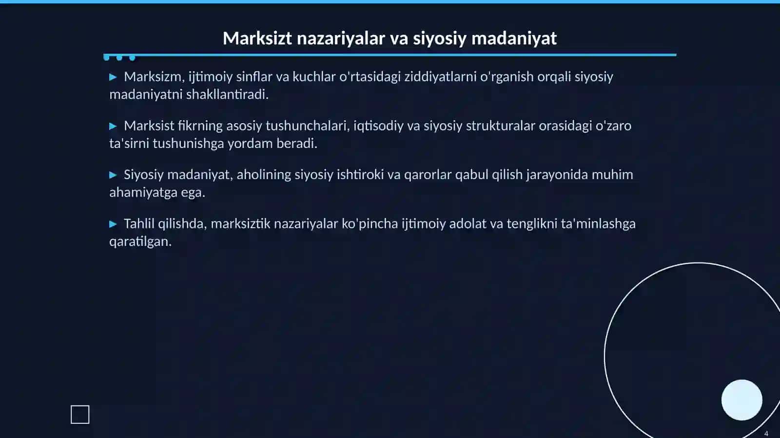 Marksiztik Talqinda Siyosiy Madaniyatning Nisbiy Mustaqilligini Belgilovchi Omillar 4