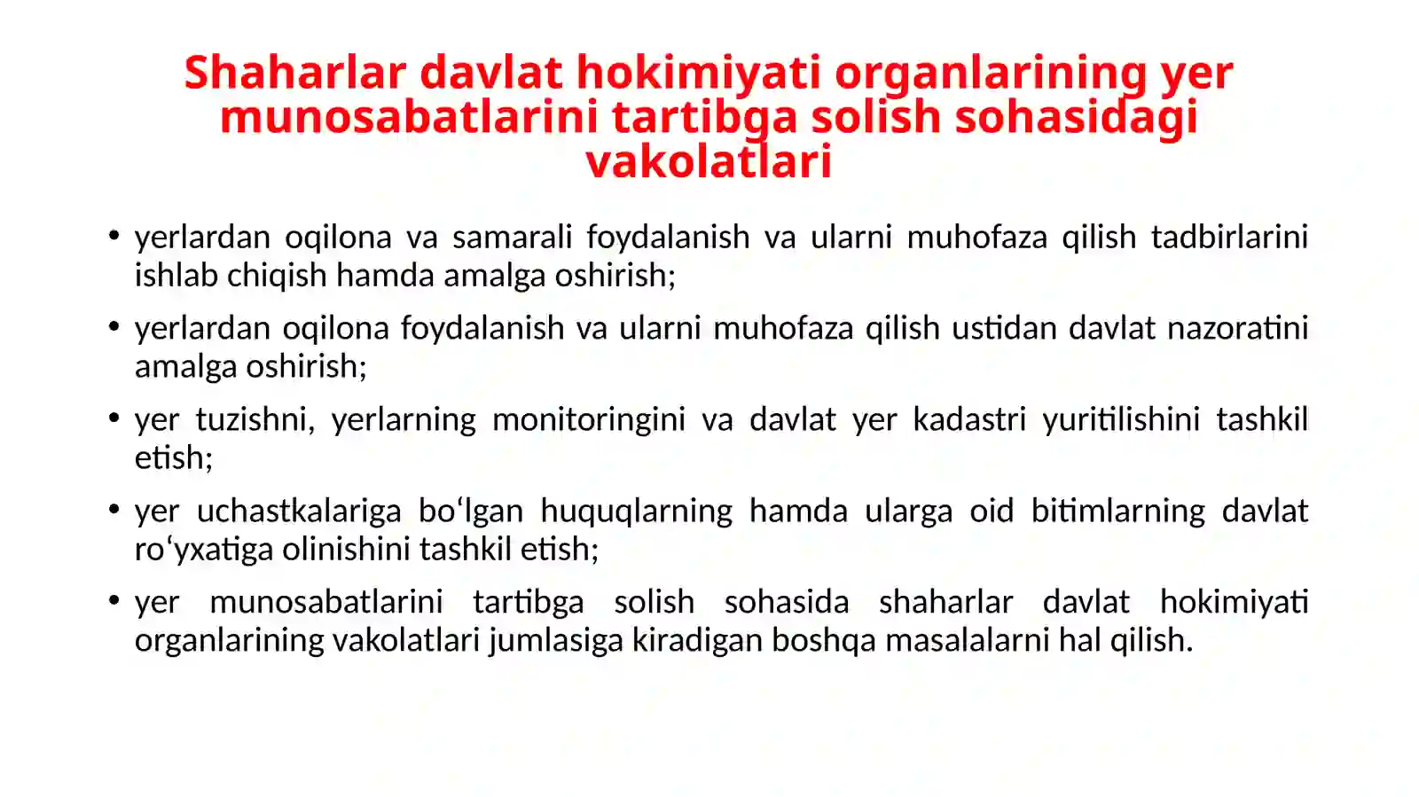 Yer uchastkalarini berish 4