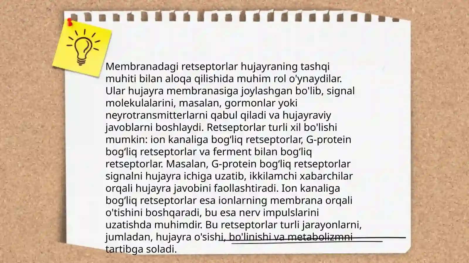 Signallarni membranalar orqali oʻtkazilishi 4