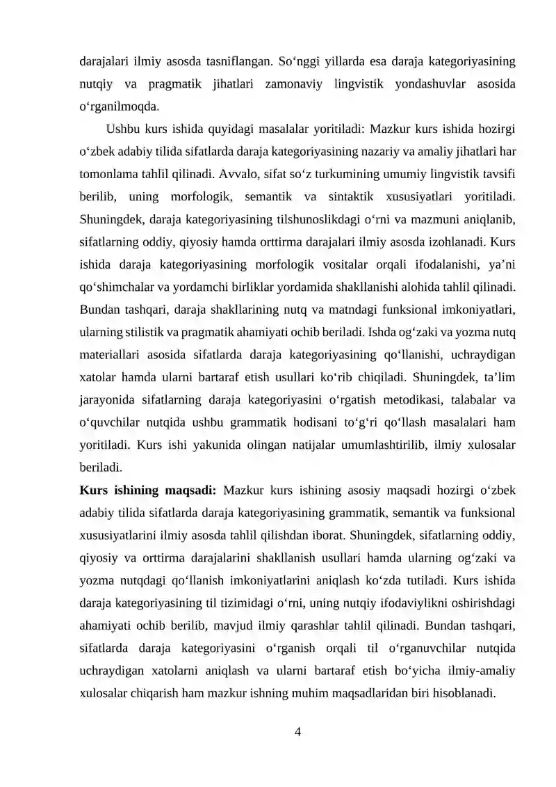 Sifatlarda daraja kategoriyasi tahlili 4