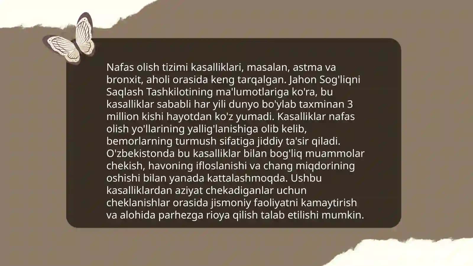 Yurak-qon tomir kasalliklari va cheklanishlar 4