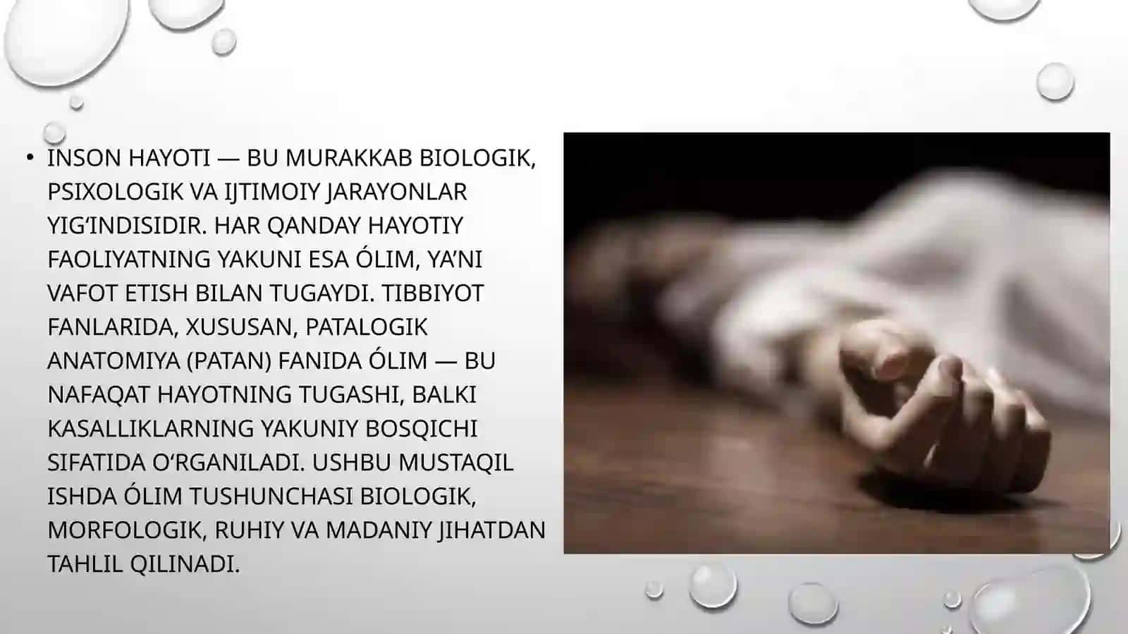 Toshkent Davlat Tibbiyot Universiteti Patologika Anatomiyasi Kafedrasi 4