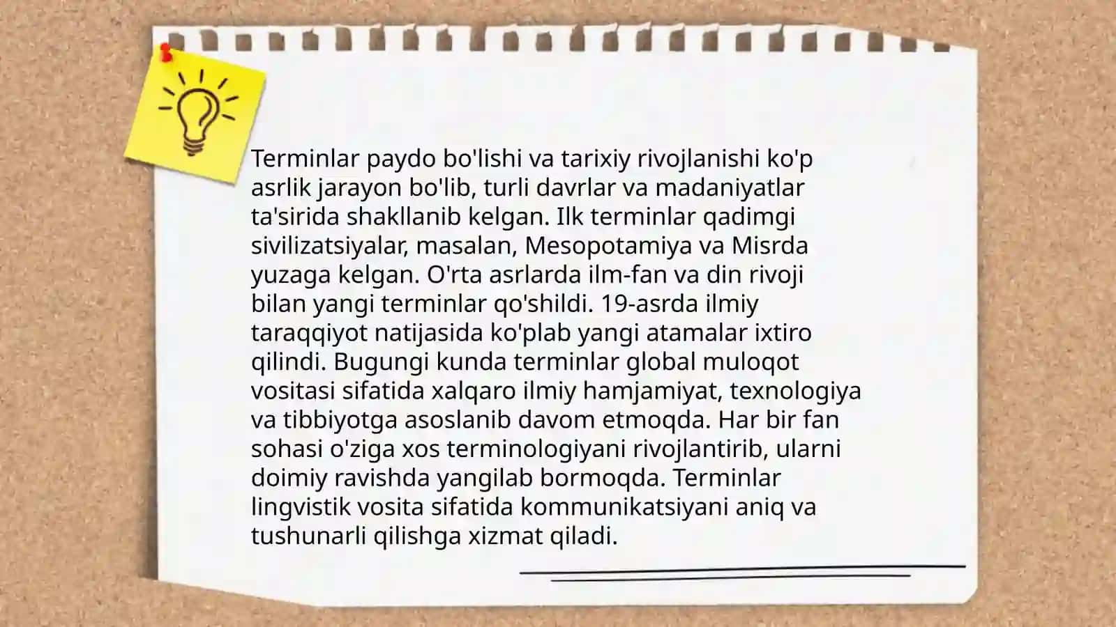 Terminlar va ularning xossalari 4
