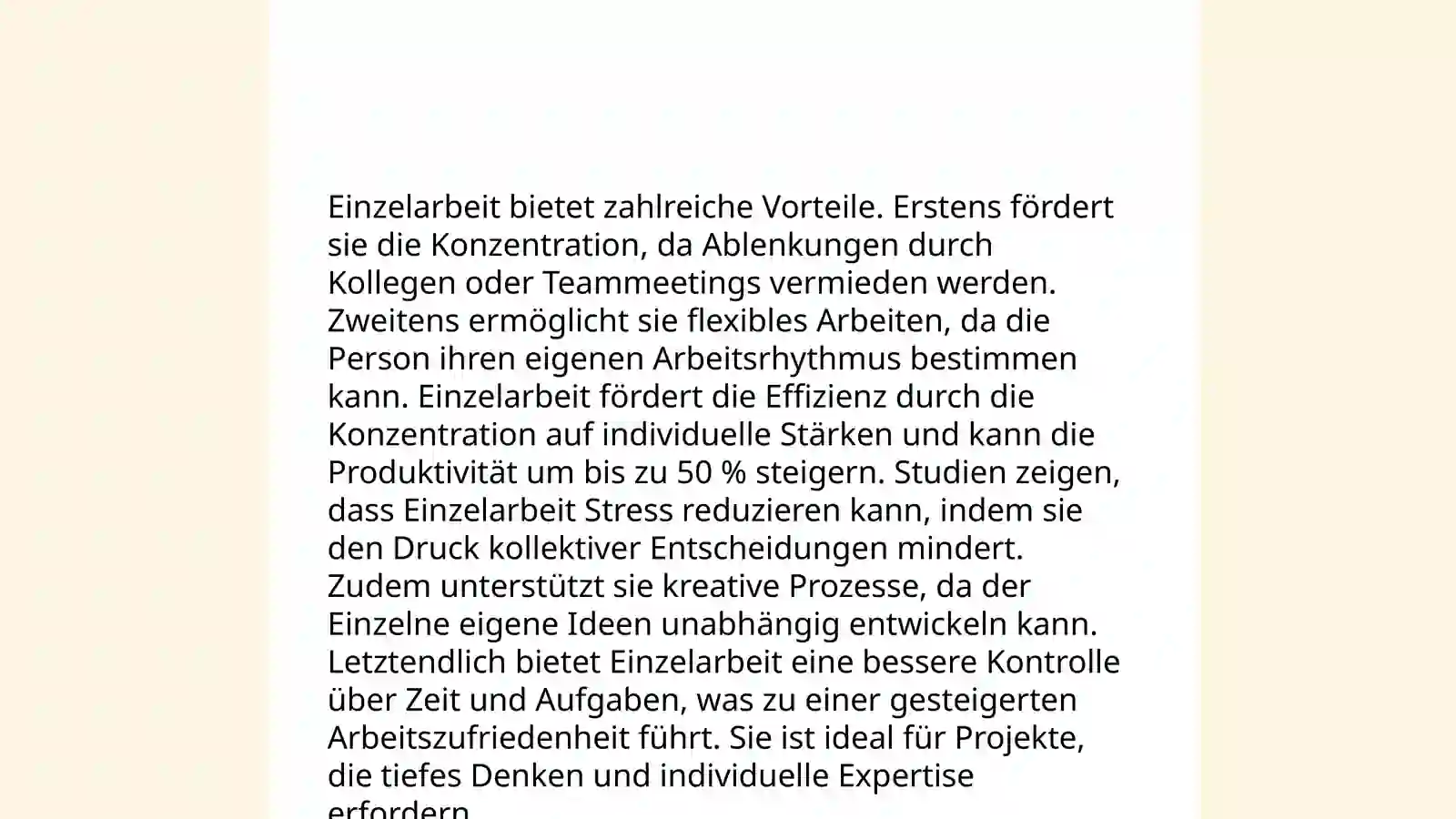 Arbeitsformen 4
