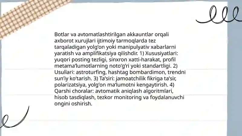 Ijtimoiy tarmoqlarda axborot xurujlari va tahdidlari 4