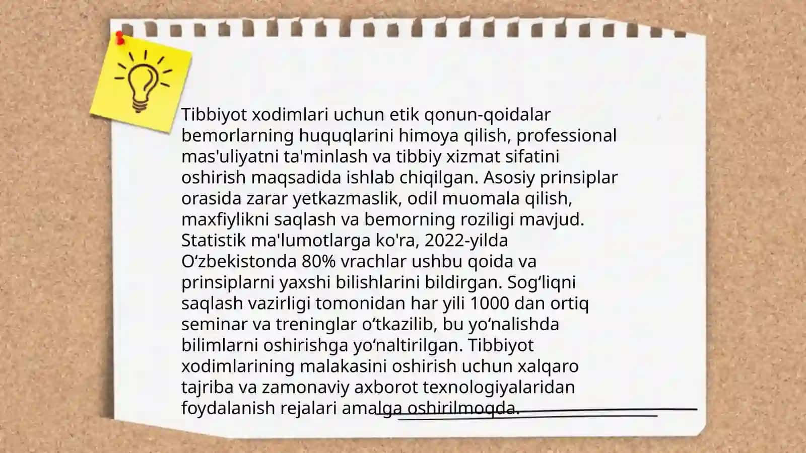 Tibbiyotda kasbiy ma'naviyat 4