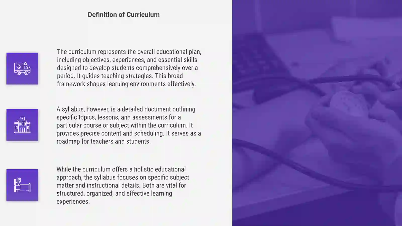 Difference between curriculum and syllabus 4