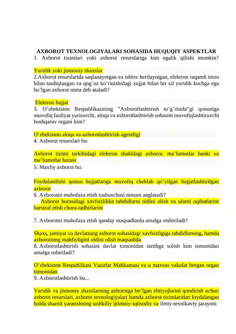 ARGOS TESTLARI yangilangan varianti javoblari bilan 4