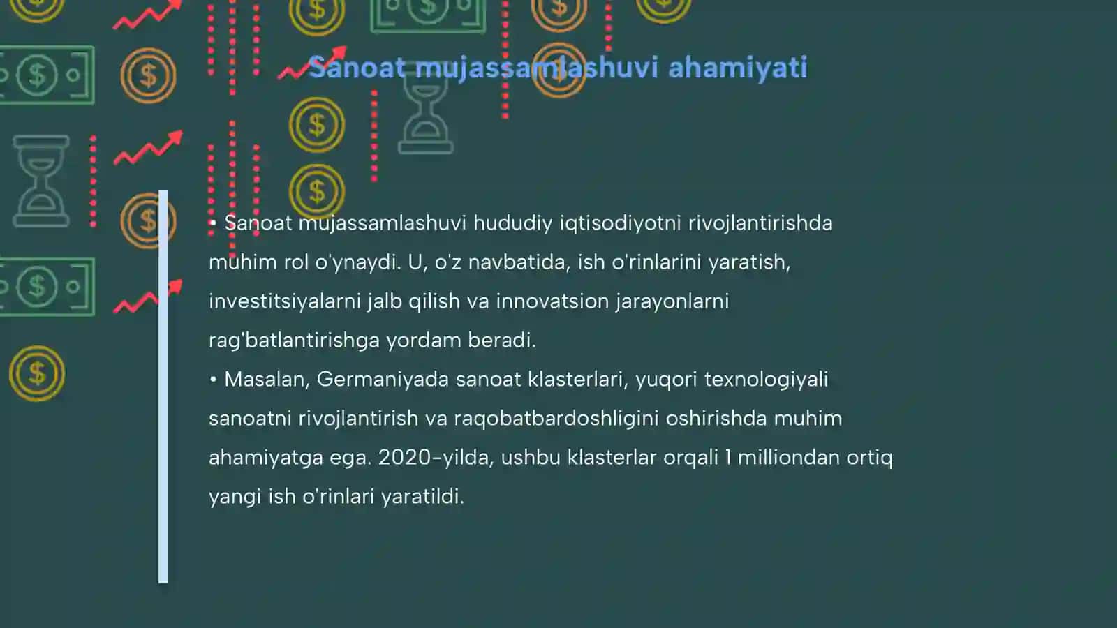 Hududiy mujassamlashuv darajasini aniqlash 4