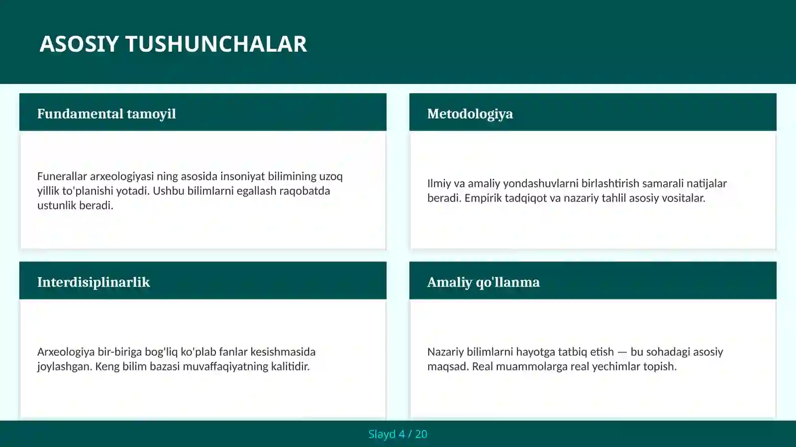 KIRISH: Funerallar arxeologiyasi 4