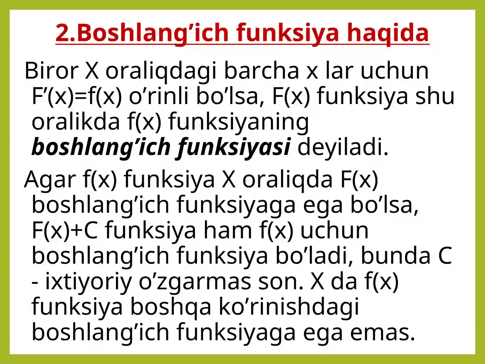 OLIY MATEMATIKA 4