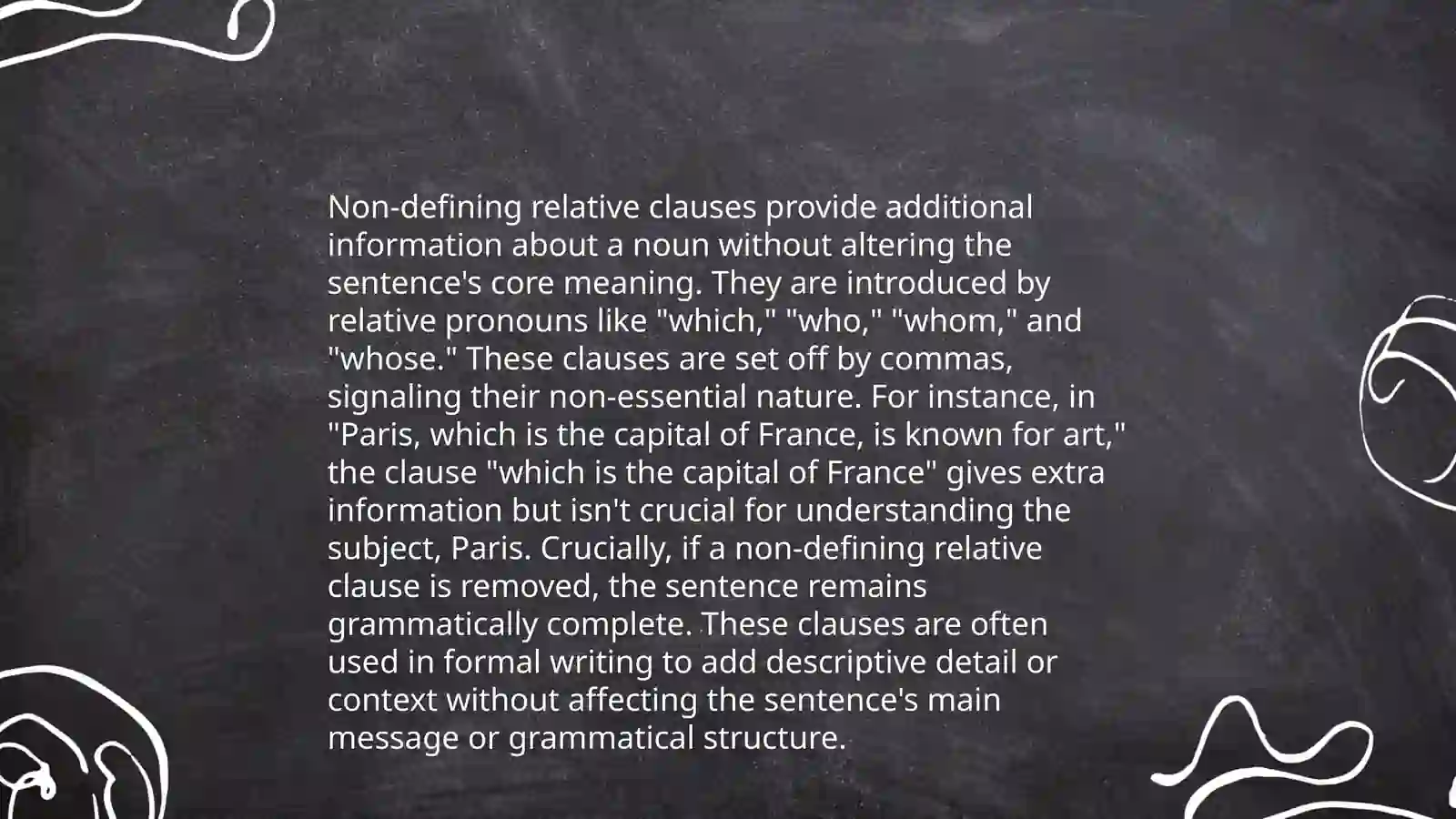 Defining Relative Clauses 4