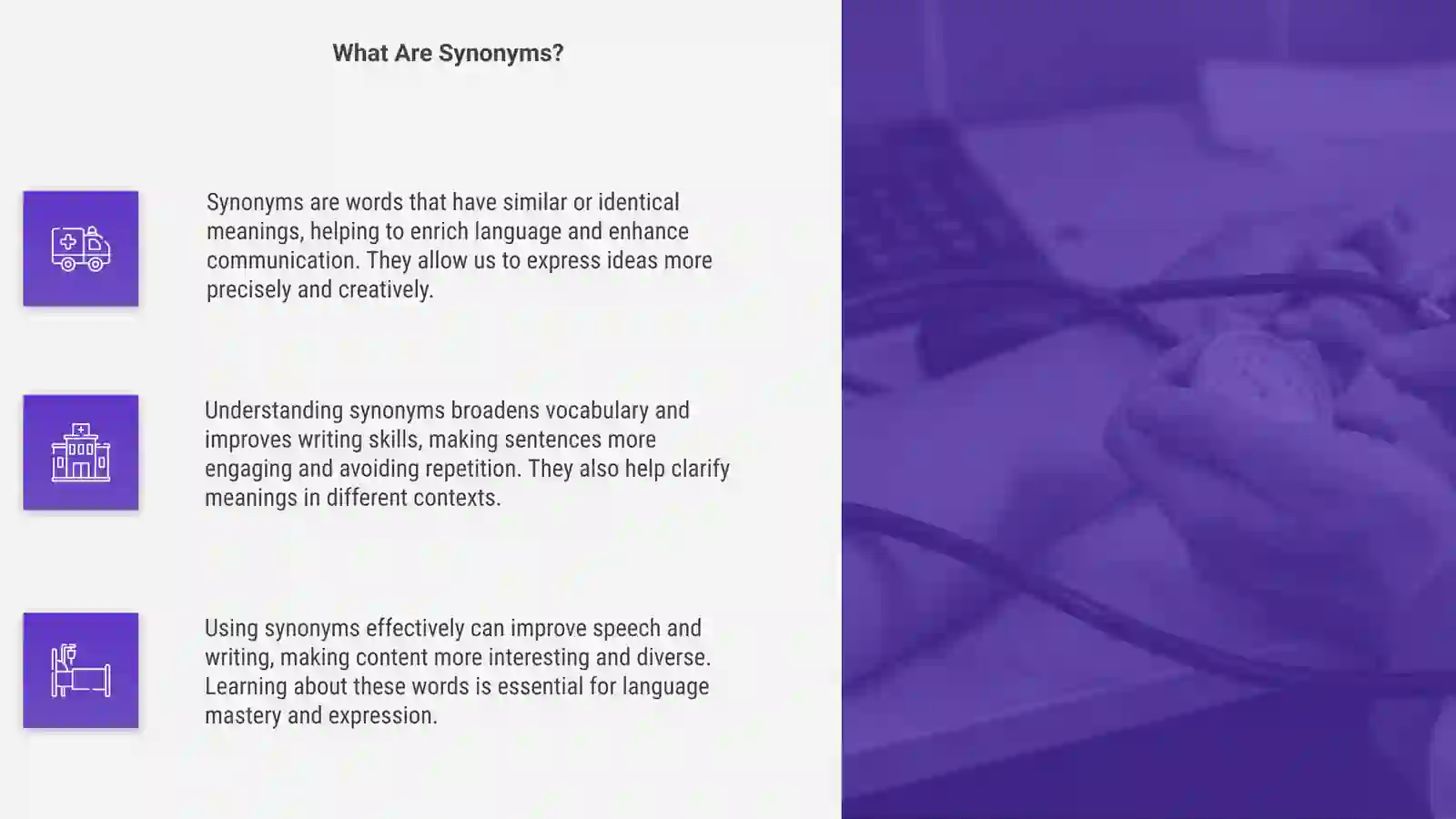 Synonyms and Antonyms 4