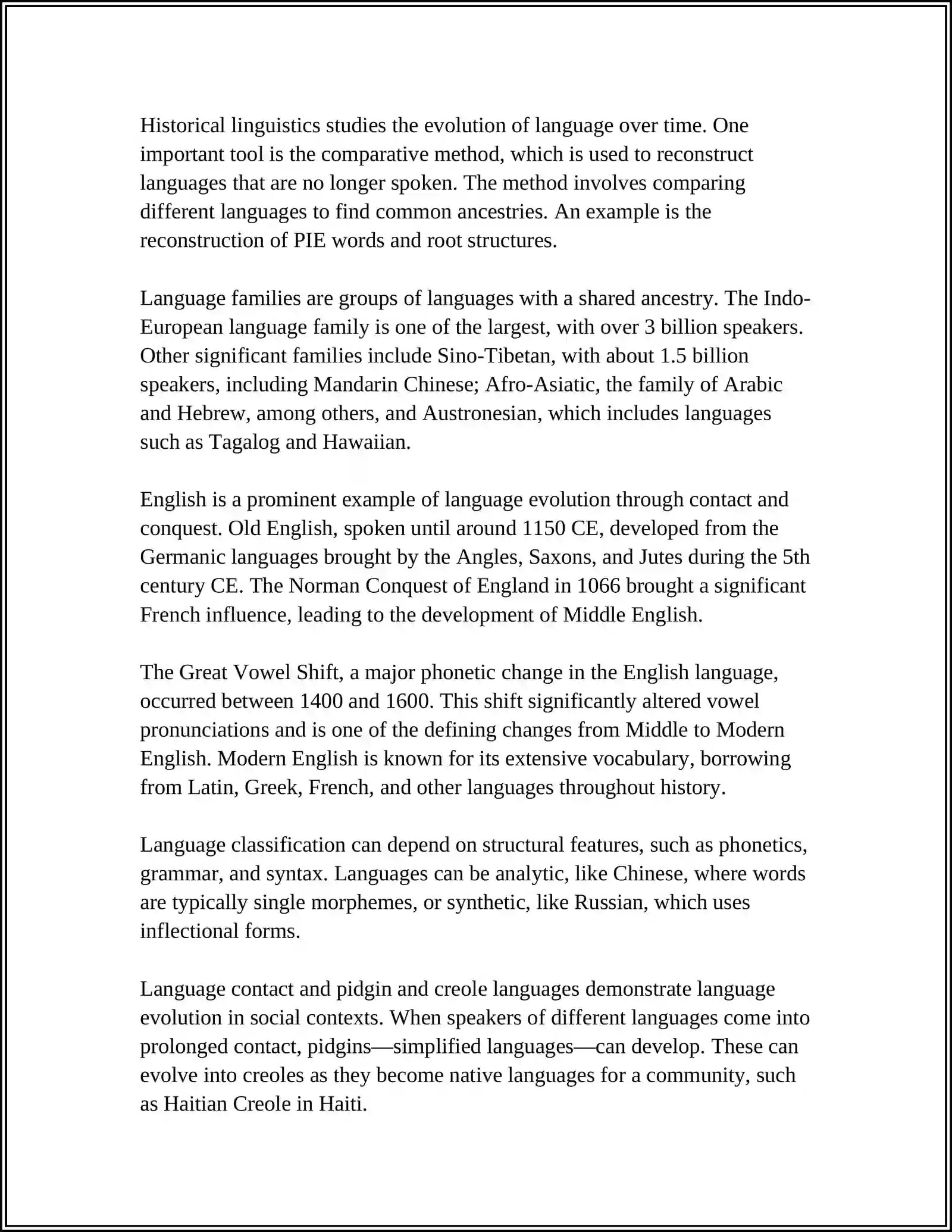 LANGUAGES OF THE WORLD 4