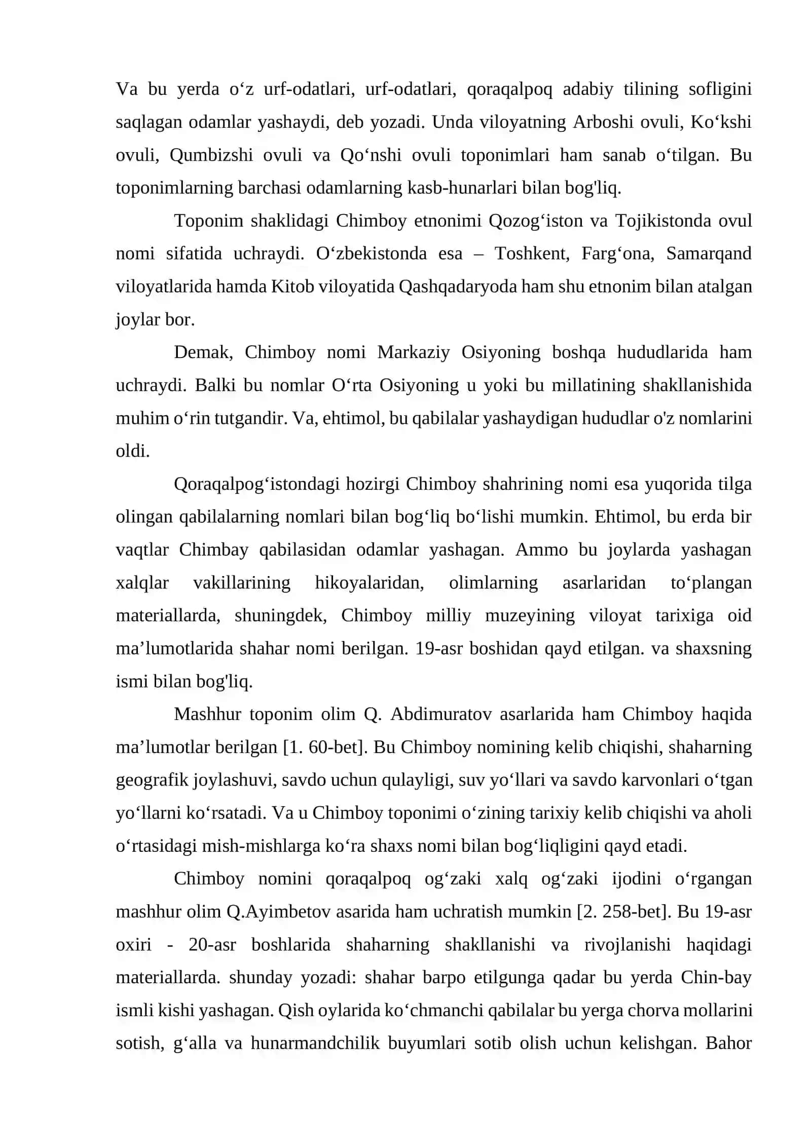 Chimboy (qoraqalpoqcha Chimboy) 4