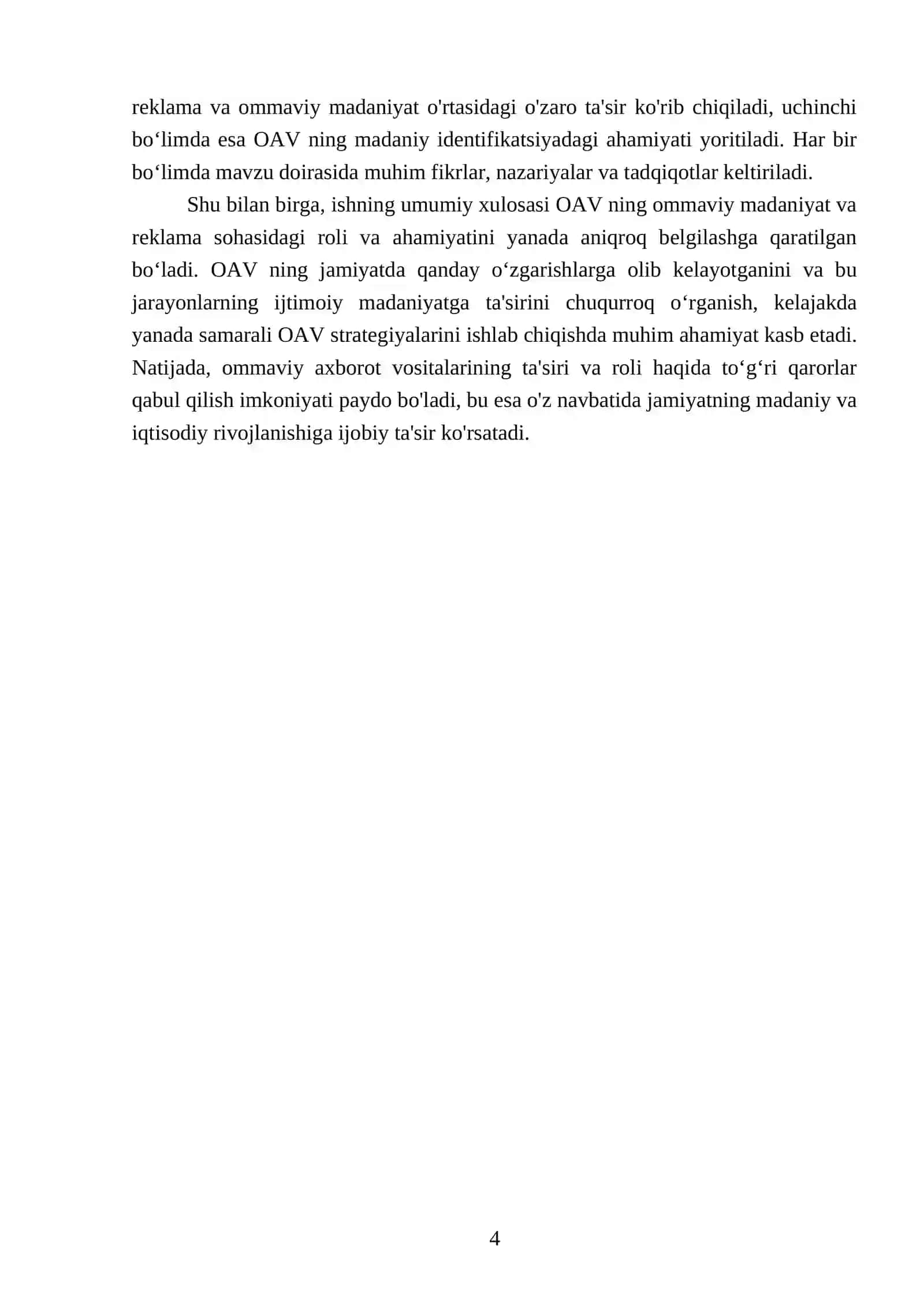 Ommaviy axborot vositalari ommaviy madaniyat va reklama 4