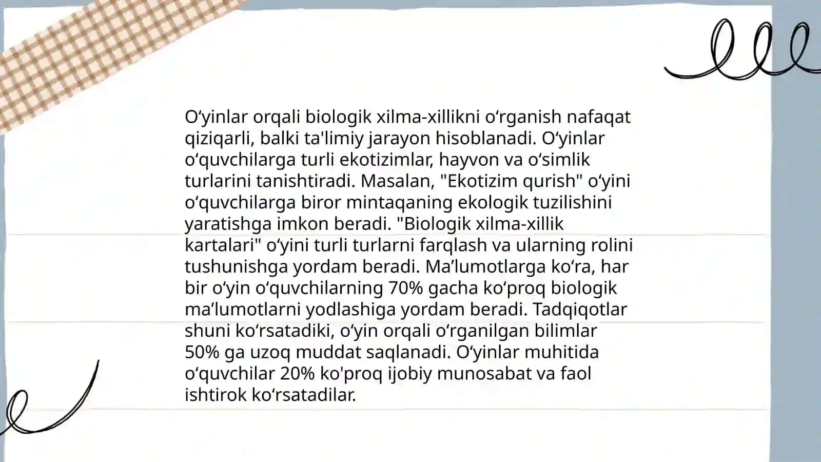 Oʻyin asosida bolalarni tabiat bilan tanishtirish texnologiyalari 4