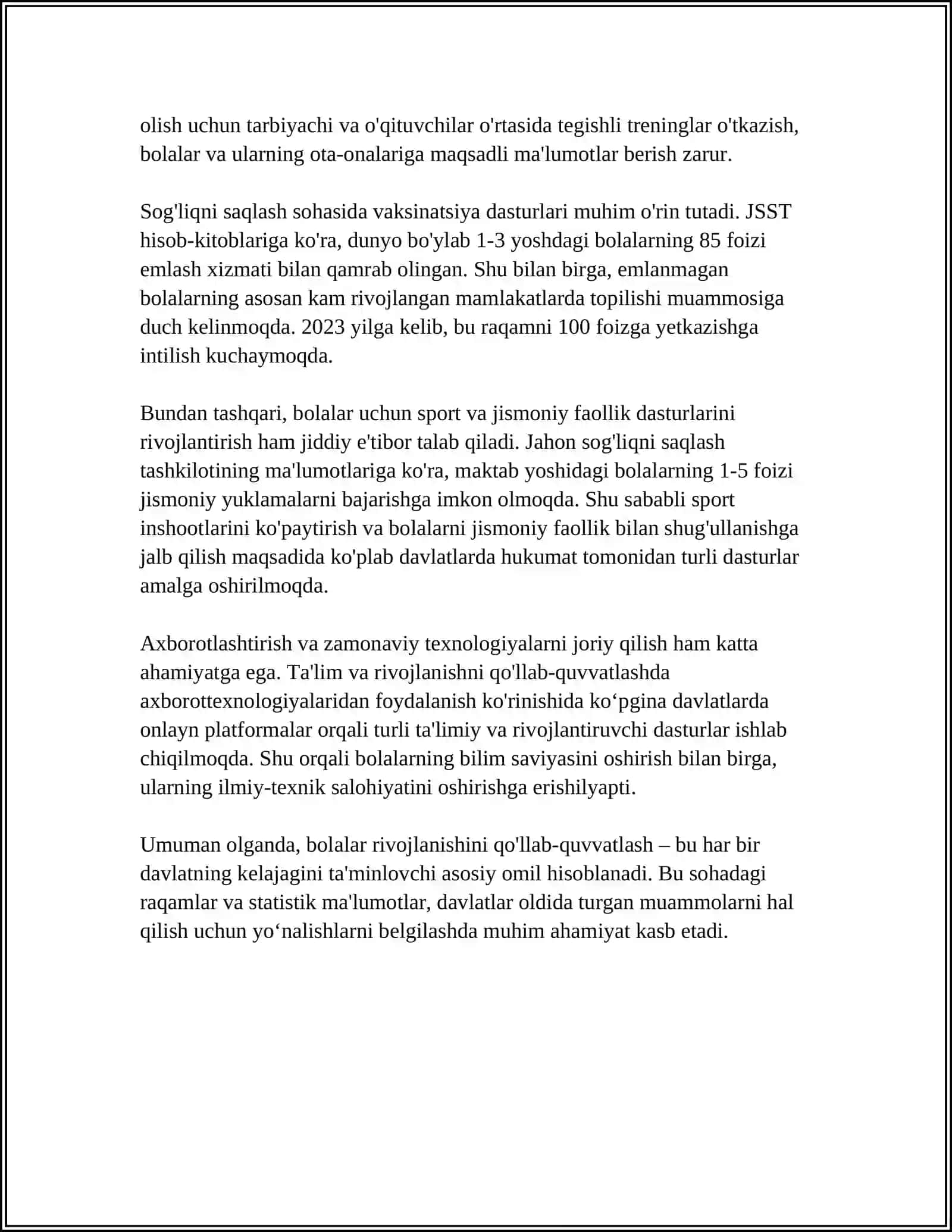 MAKTABGACHA TA’LIM MUASSASALARIDA OLIB BORILADIGAN IJTIMOIY- PEDAGOGIK FAOLIYAT 4