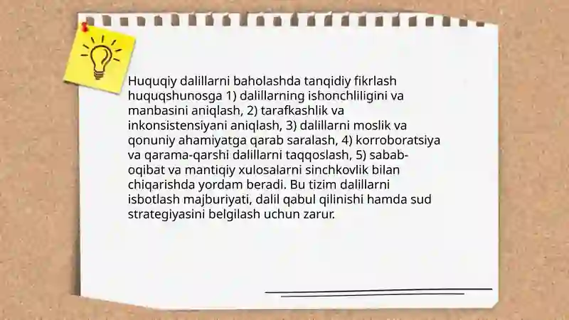 Tanqidiy fikrlashning ahamiyati 4