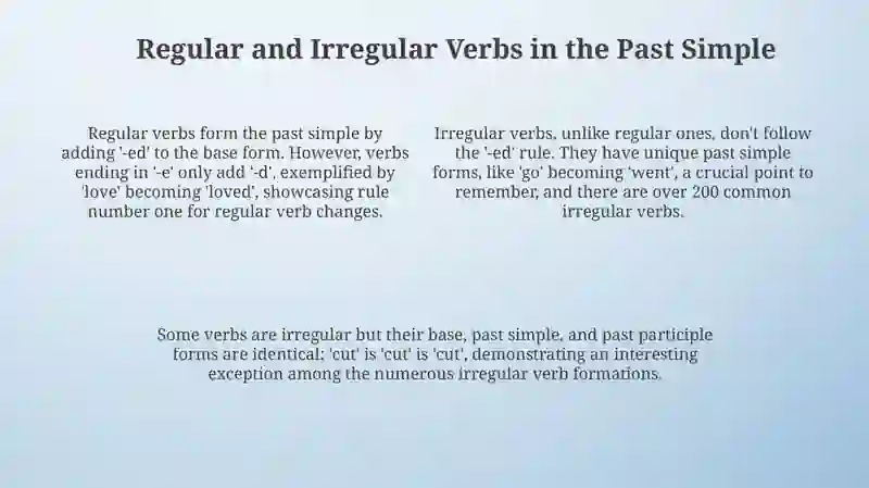 Past simple 4