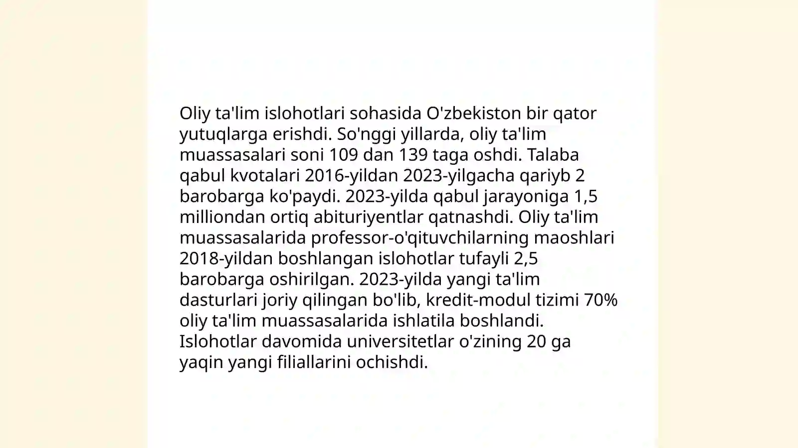 Ta'lim tizimining tarixi 4