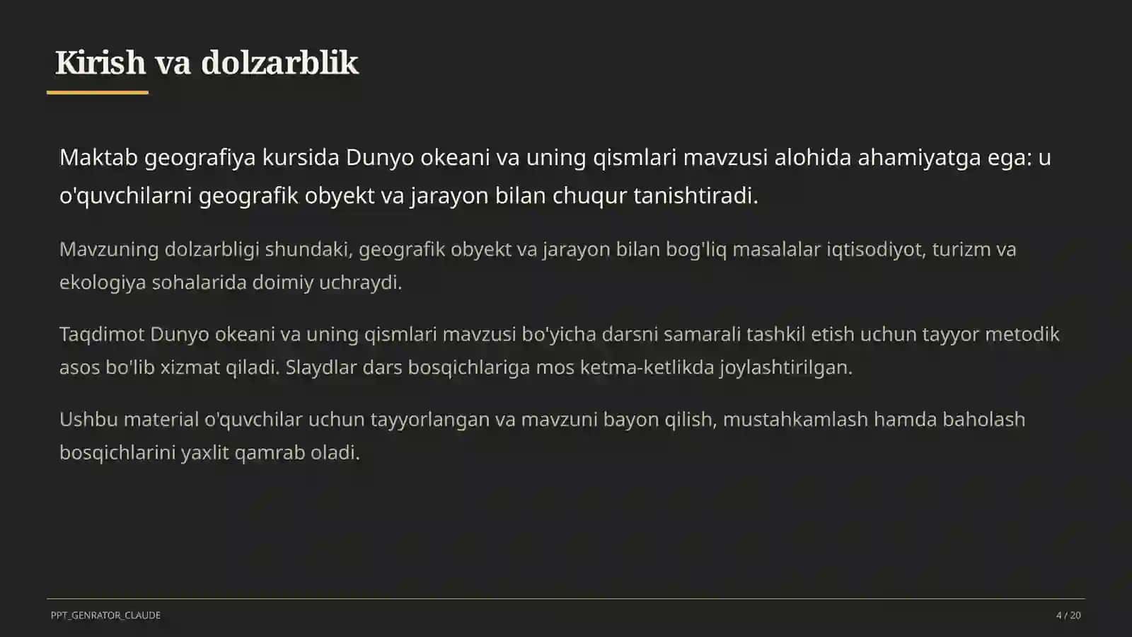 Dunyo okeani va uning qismlari (7-sinf) 4