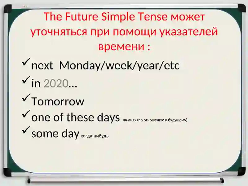 The Future Simple Tense 4