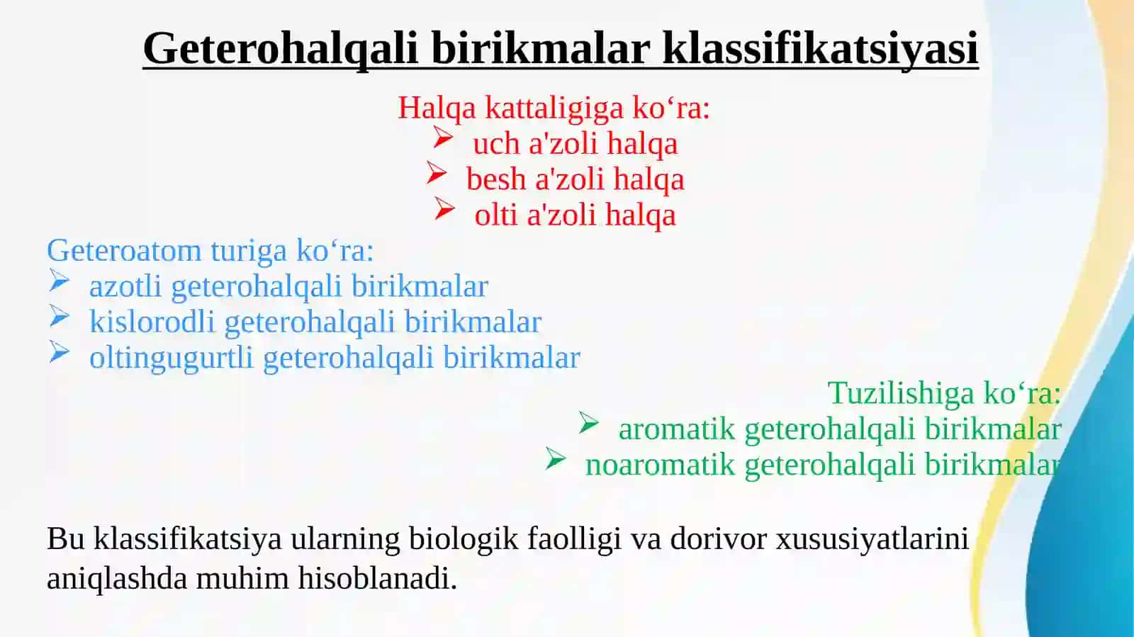 Geterohalqali birikmalar 4