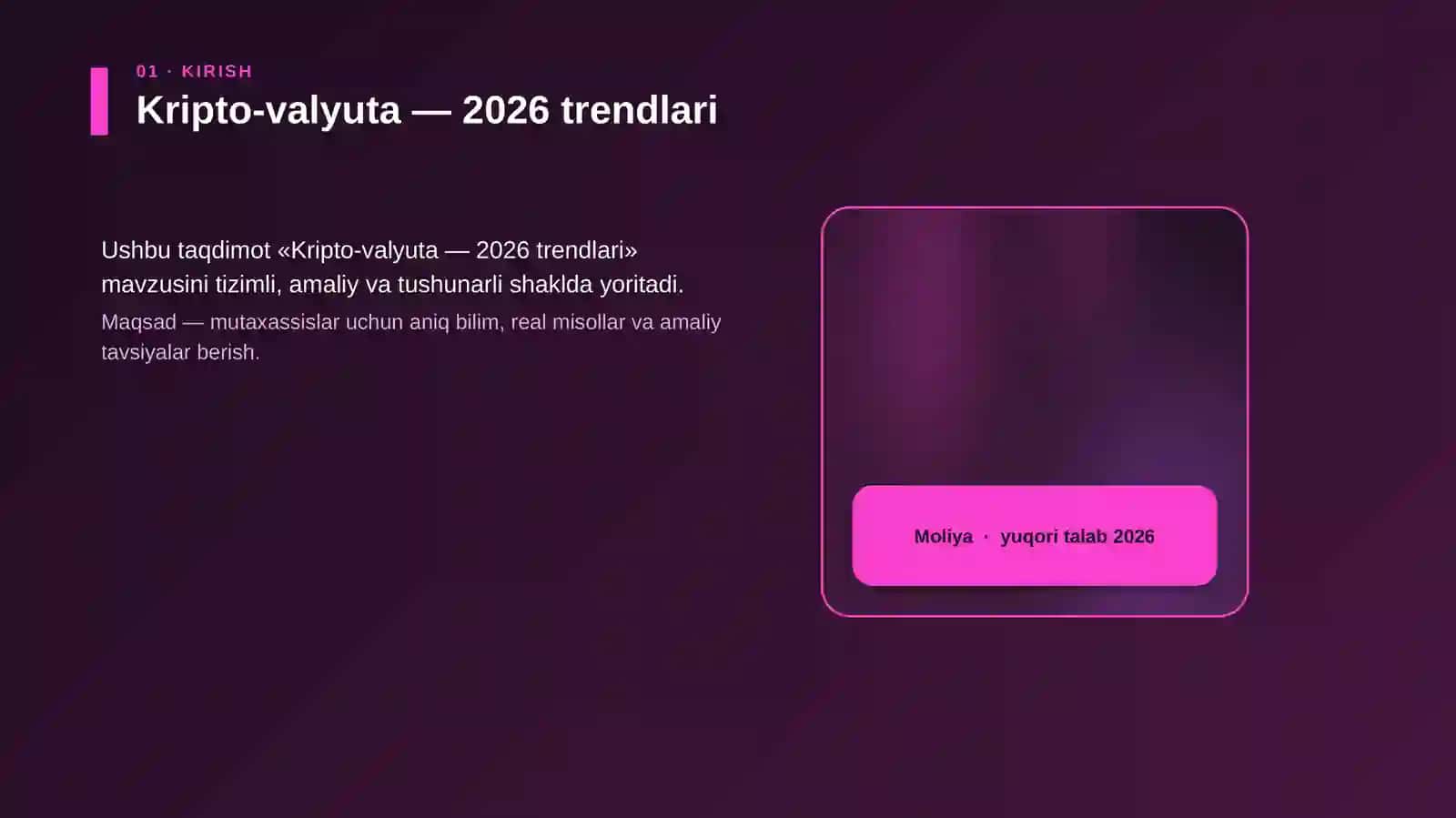 Kripto-valyuta — 2026 trendlari 4