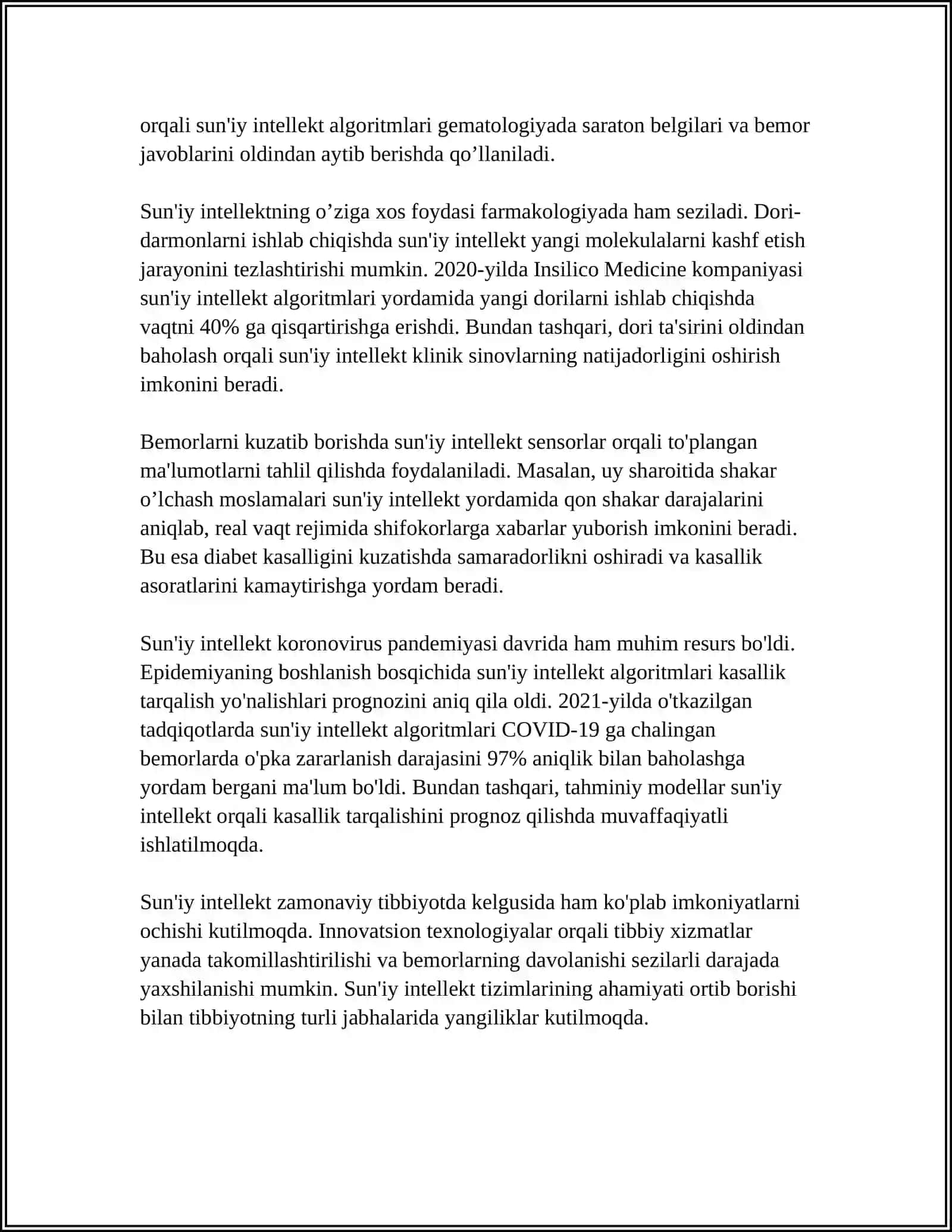 Zamonaviy Axborot Texnologiyalaridan Bugungi Kunda Foydalanish Darajasi 4