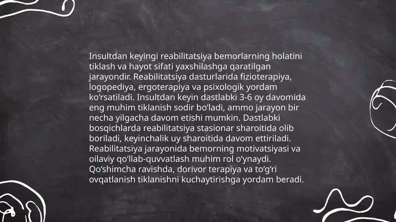 Turli kasalliklarda reabilitatsiya standartlarni xususiyatlari 4