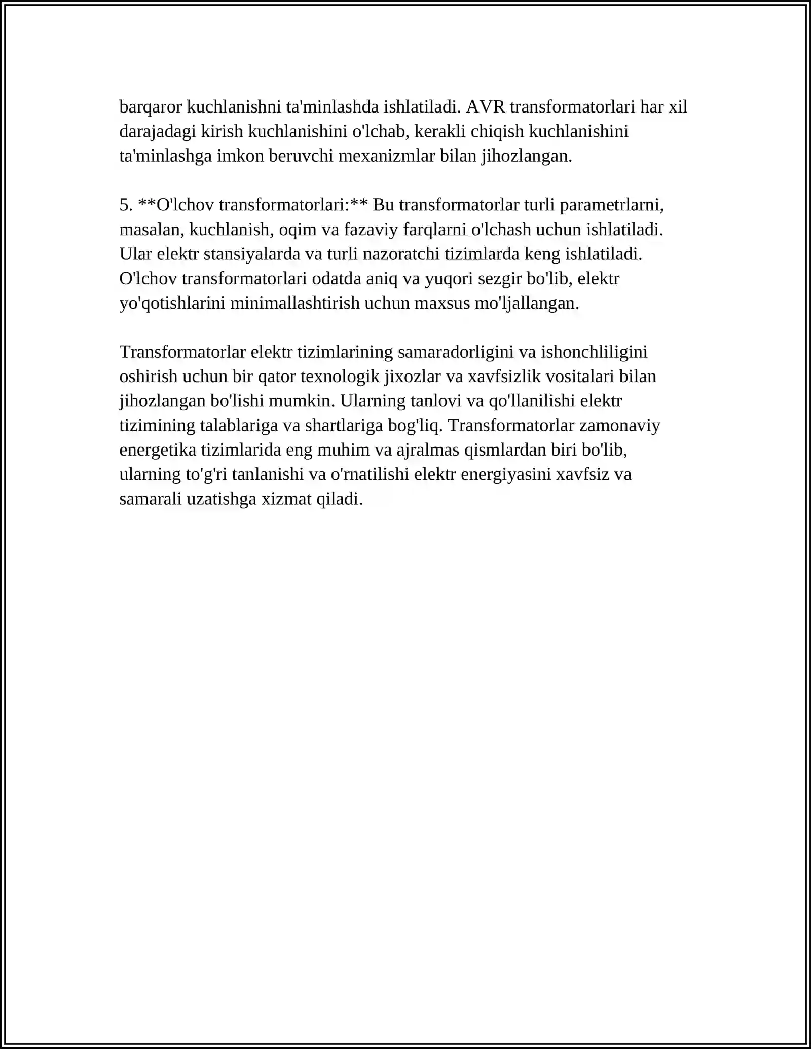 TRANSFORMATORLAR 4