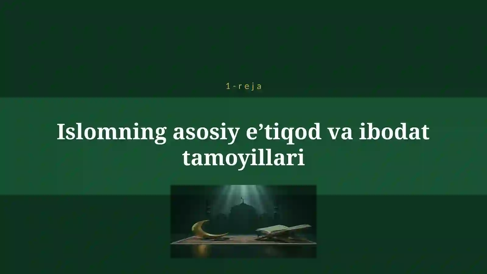 ISLOM DINI 4