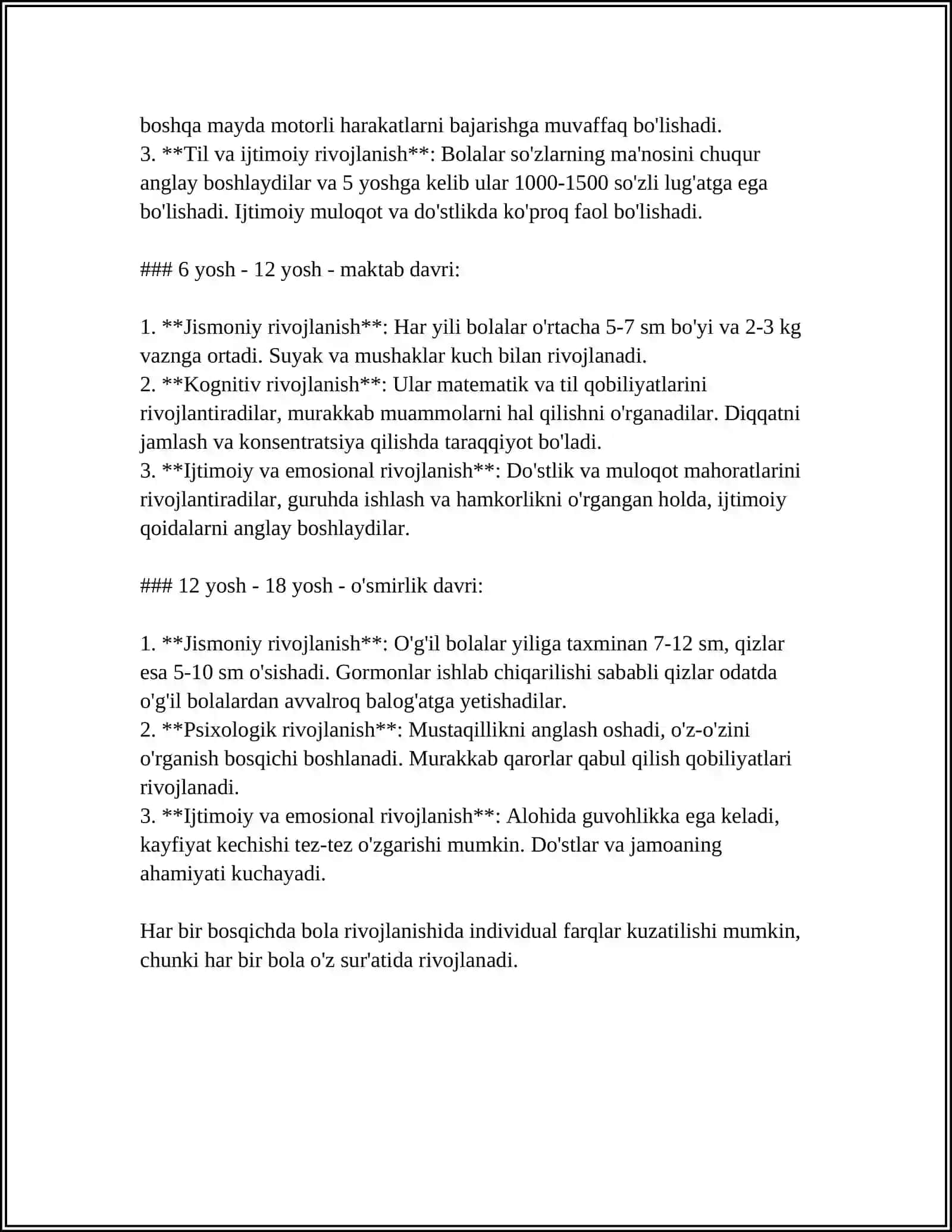 YOSH DAVRLARINING PSIXOLOGIK XUSUSIYATLARI 4