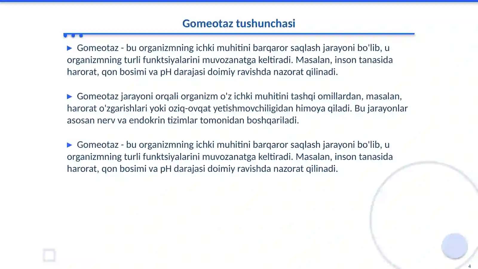 Organizimni o'z o'zini boshqarishi 4