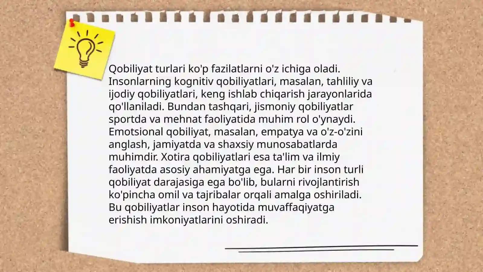 Qobiliyat va Pedagogik Qobiliyat 4