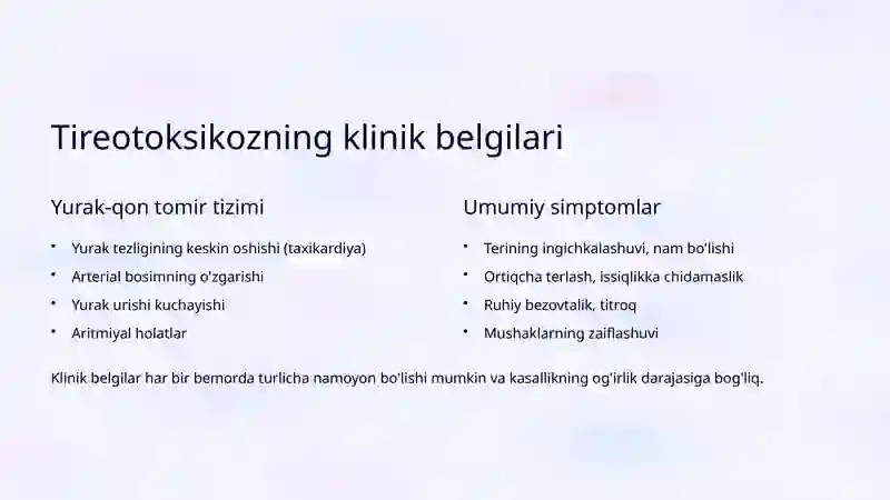 Tireotoksikoz Propedevtikasi 4