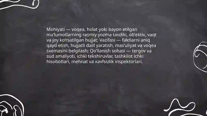 Ariza bayonnoma bildirishnoma dalolatnoma ishonchnoma maʼlumotnoma tavsif tavsiyanoma tarjimayi hol tilxat eʼlon hisobot xizmat xati daʼvo xati iltimos xati kafolat xati soʻrov xati farmoyish koʻrsatma buyruq 4