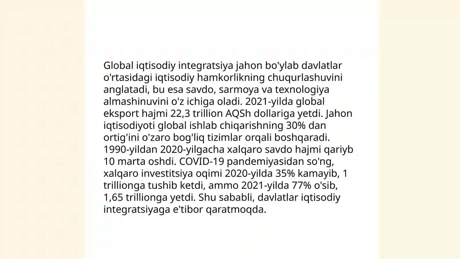 Hufyona iqtisodiy munosabatlar klassifakatsiyasi va tarkibi 4