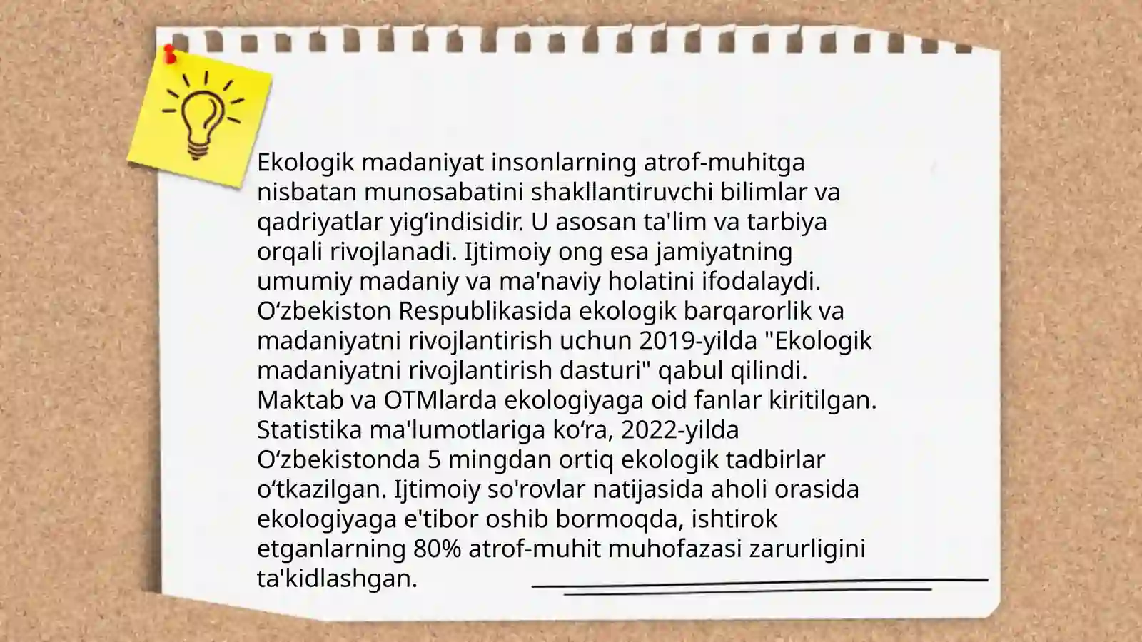 Ekologik madaniyat. Kecha, bugun, kelajak 4
