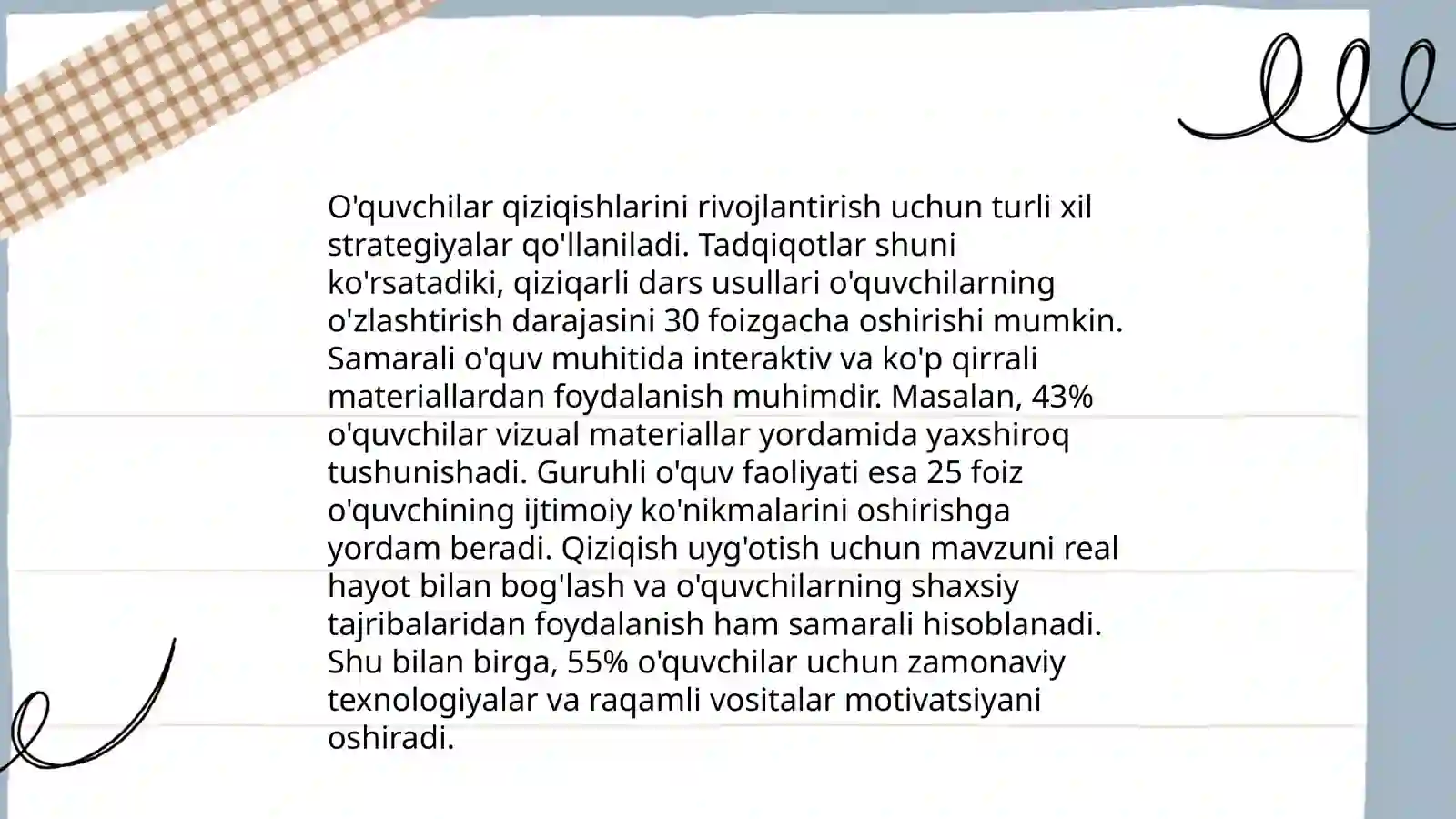 Sinfdan tashqari ishlarni tashkil etish 4