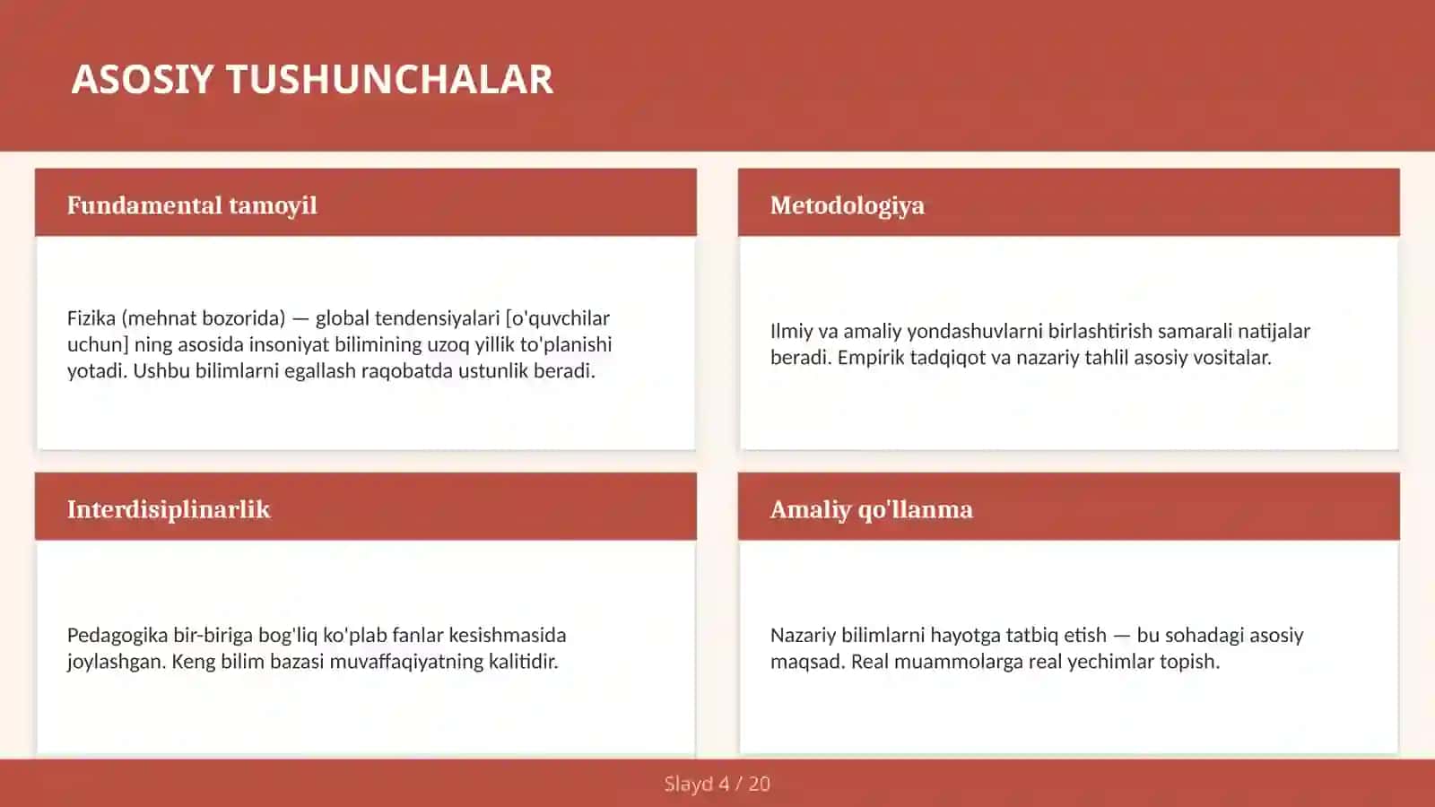 FIZIKA (MEHNAT BOZORIDA) — GLOBAL TENDENSIYALARI [O'QUVCHILAR UCHUN] 4