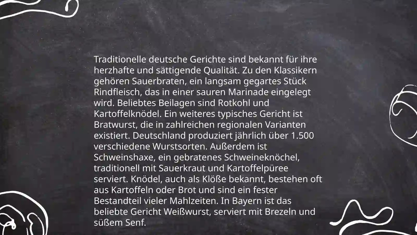 Deutsche Esskultur 4