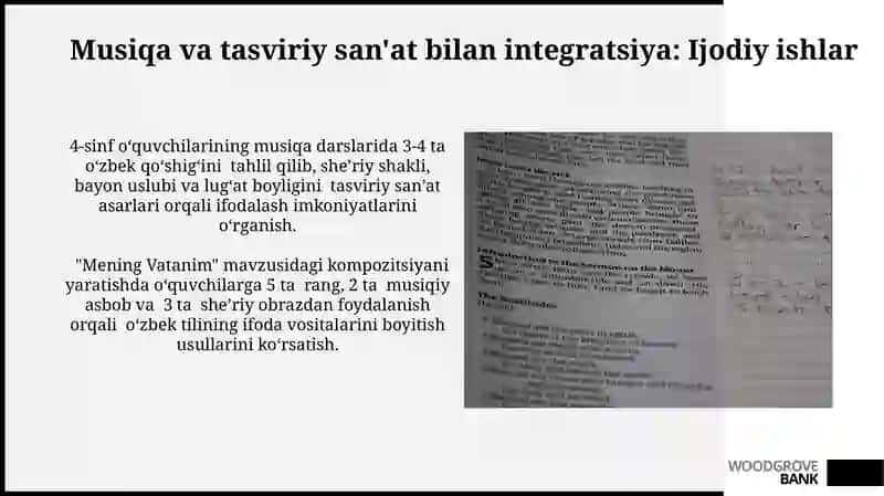 4-sinfda ona tili fanini boshqa fanlar bilan integratsiya qilishning metodik imkoniyatlari 4
