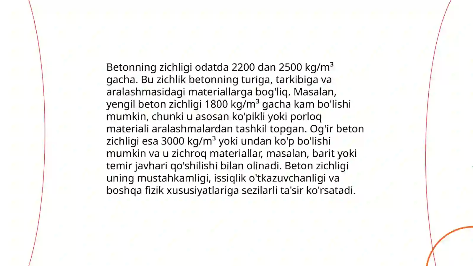 Beton xossalari 4