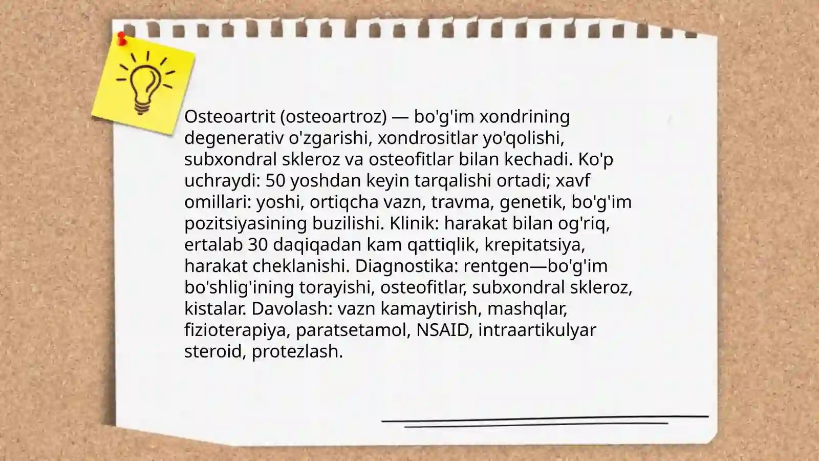 Suyak va boʻgʻimlarning tizimli kasalliklari 4